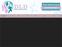 Tablet Screenshot of dldstudios.com.au